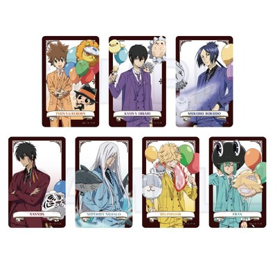 Hitman Reborn! Trading Clear Card Animal Balloon ver. BOX (5 pieces) all 7 types