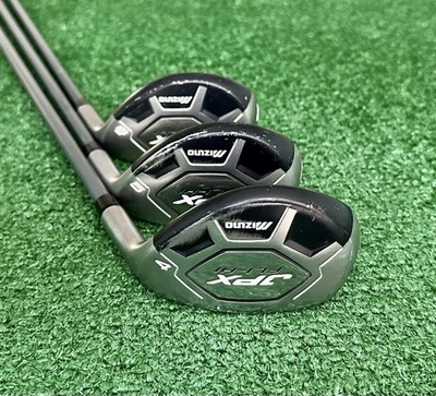 Mizuno JPX FLI-HI 4/22°, 5/25° & 6/28° Hybrid Set, Senior Orochi