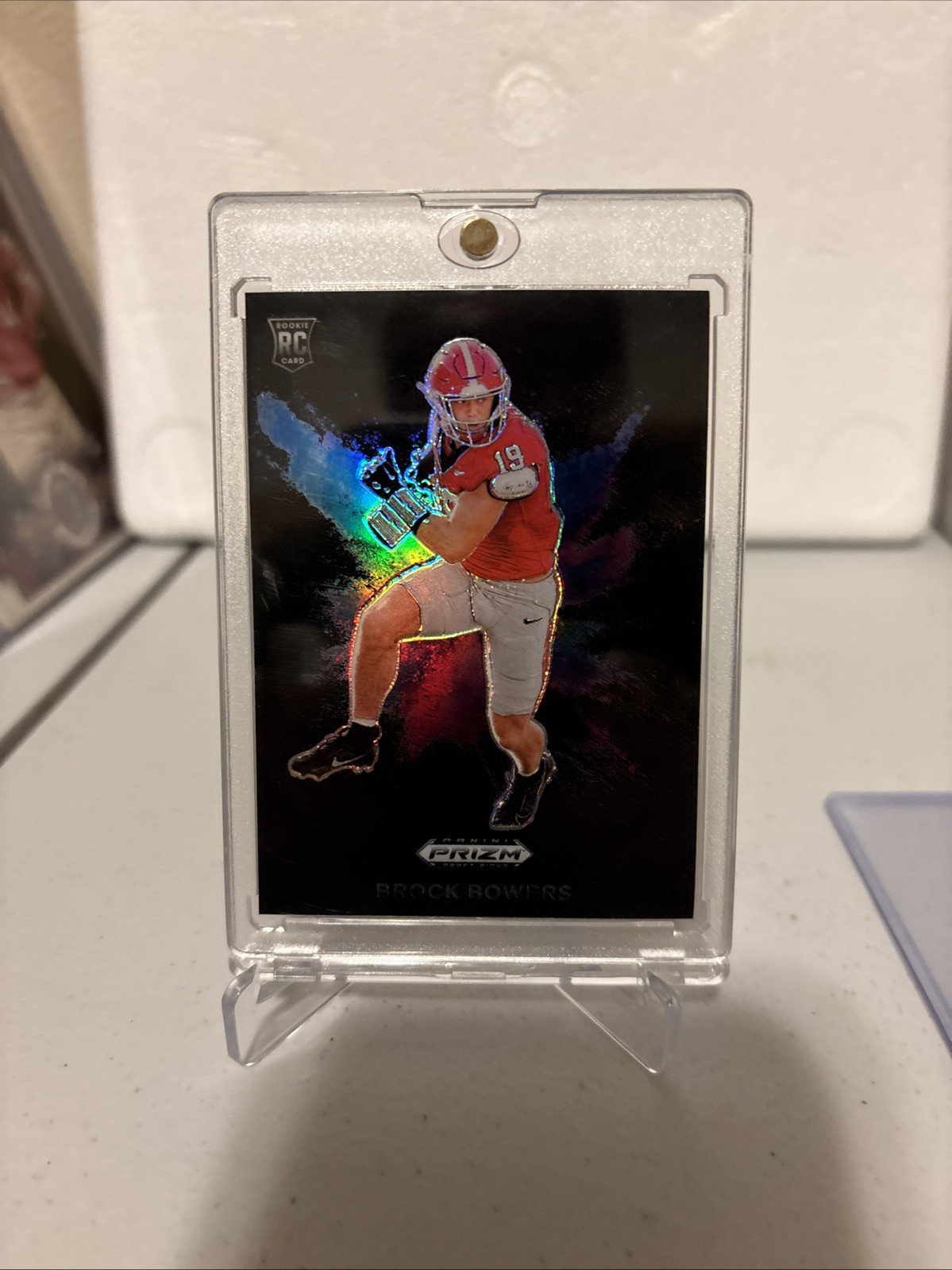 2024 Panini Prizm Draft Picks - Black Color Blast Brock Bowers #CB-10 (RC)