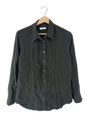 EQUIPMENT Seidenbluse Damen Bluse Gr. DE 34 schwarz Business-Look