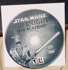 Star Wars Jedi Knight: Jedi Academy PC Computer Game Windows 98, DISC 2 ONLY
