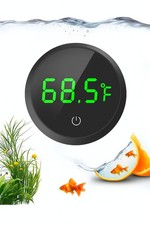 Fish Tank Thermometer Aquarium Thermometer Wireless Touch Stick Digital Aquar...