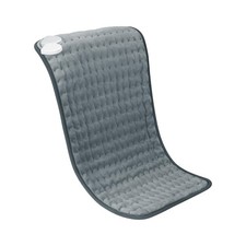 Heating Pad for Neck and Shoulder Back Muscle Pain 12" x 24", Oyster Grey