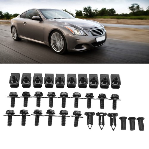 ‘28Pcs Engine Splash Guard Shield Kit Impact Resistant Engine Chassis - Picture 17 of 23