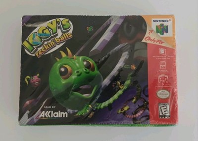 Iggy's Reckin' Balls, Nintendo 64, 1998 ((RARE)) FACTORY SEALED! ''FAST SHIPPING''