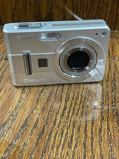 Casio EXILIM EXZ57 Digital Camera Silver Used No Customs Fees US