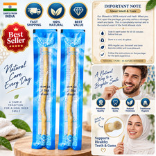 Natural Arak Miswak Sticks Siwak Islamic Toothbrush Herbal Oral Care Dental