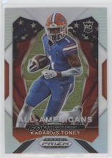2021 Panini Prizm Draft Picks All-American Silver Kadarius Toney #195 10uo