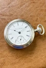 Antique Hamilton 18s Pocket Watch Grade 925 17J 1897, Runs Weak Needs Service