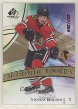 2020 SP Game Used Authentic Rookies Golden Burst /299 Nicolas Beaudin #141 7l6