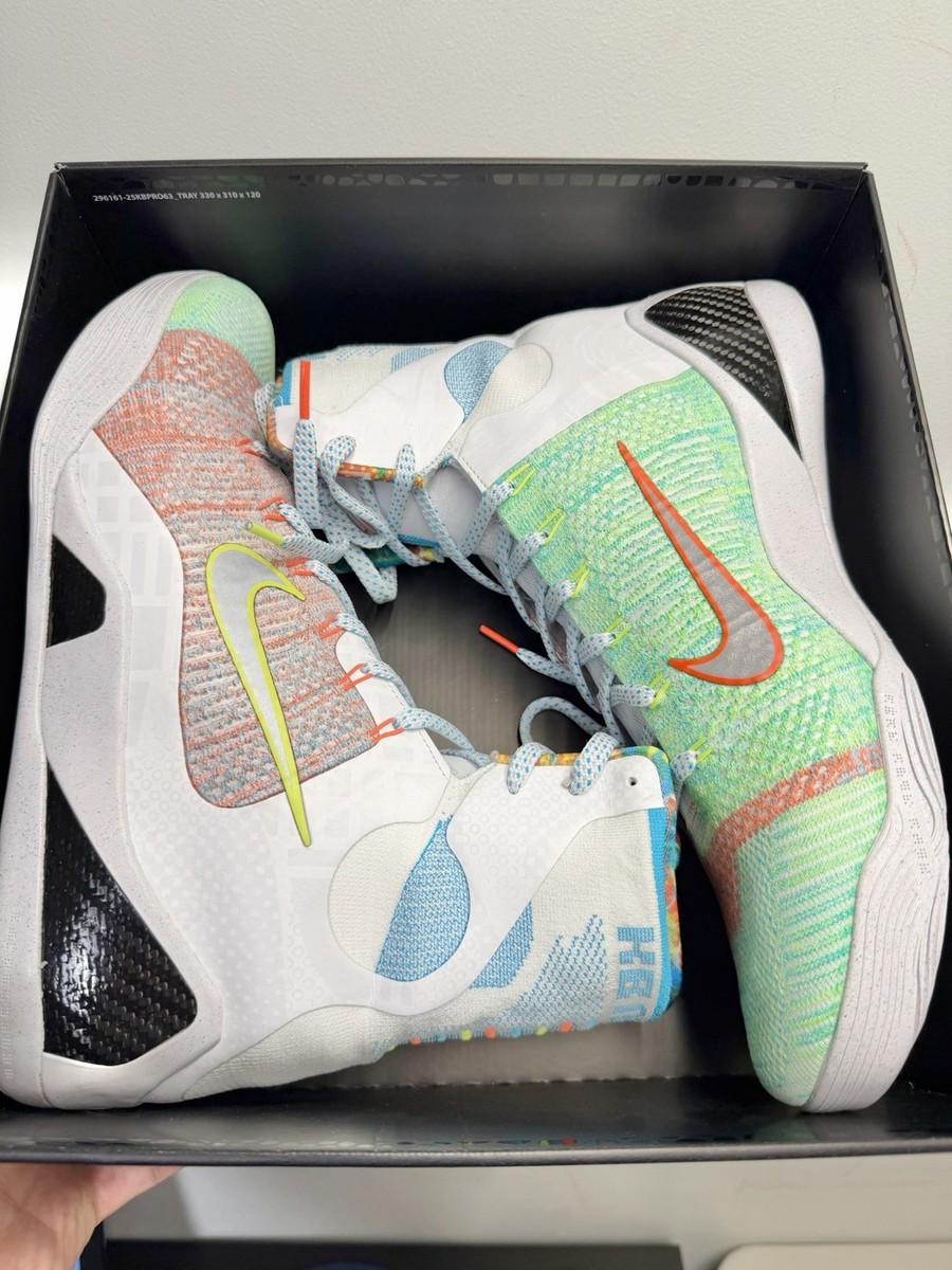 Nike Kobe 9 Elite Protro What The Kobe FZ7335-101 Men's Size 12 | eBay