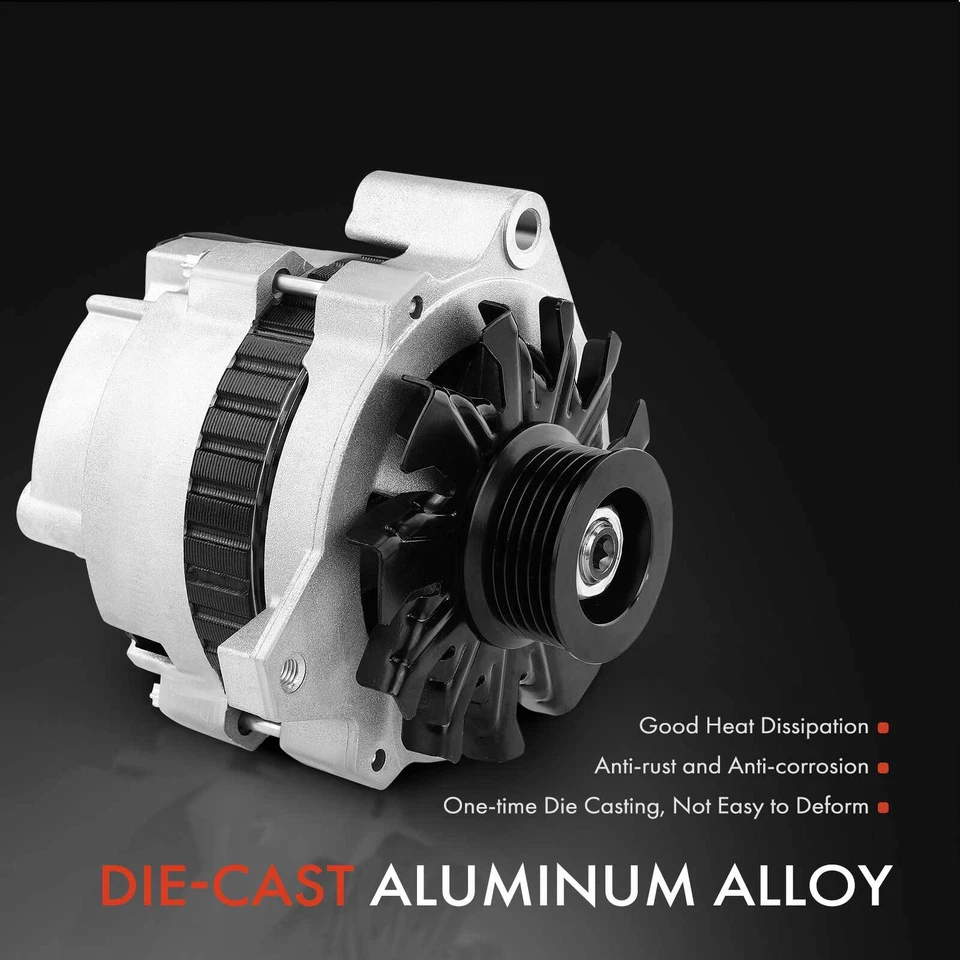 Alternador para Buick Century GMC S15 Safari Chevrolet Astro Pontiac 105A 12V CW Foto 4 de 4