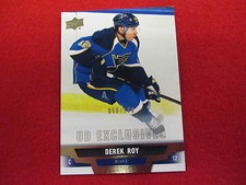 2013 14 Upper Deck Derek Roy UD Exclusives hockey parallel card  #ed 60/100