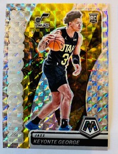 Keyonte George 2023-24 Panini Mosaic Introductions Rookie Insert Silver Prizm