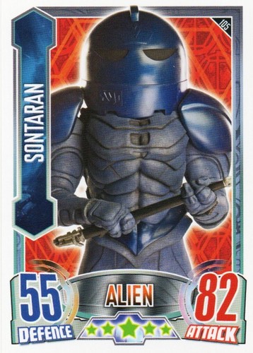 Doctor Who Alien Attax / Dr Who Attax Individual Trading Cards - Picture 86 of 222