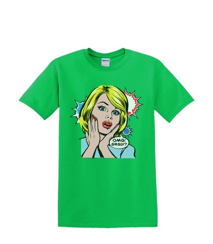 T-Shirt S bis 2XL 3XL - OH my GOD omg ERNSTHAFT blond Comic Spaß Erwachsene - Bild 9 von 72