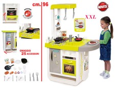 CUCINA GIOCATTOLO bambini cucina GRANDE chef XXL con forno frigo + 25 accessori