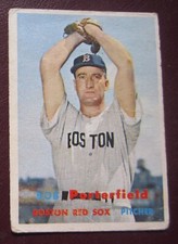 1957 Topps Bob Porterfield (Boston Red Sox) #118 F/G