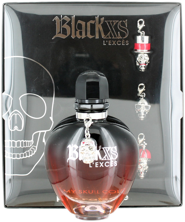 Black XS L'Exces By Paco Rabanne For Women Set: EDT