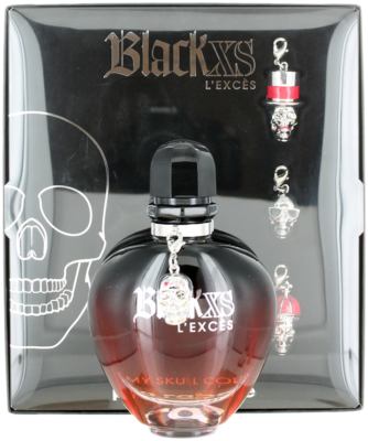 Black XS L'Exces By Paco Rabanne For Women Set: EDT