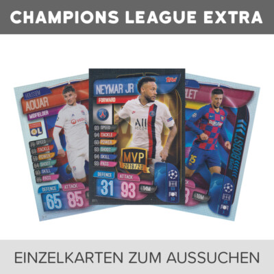 Topps Champions League EXTRA 2019/20 - Trading Cards AC-PP+LE1-LE6 zum aussuchen