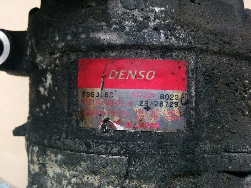 Compresor de aire acondicionado usado se adapta a: BMW 323I Sdn E46 2000 grado C Foto 3 de 4