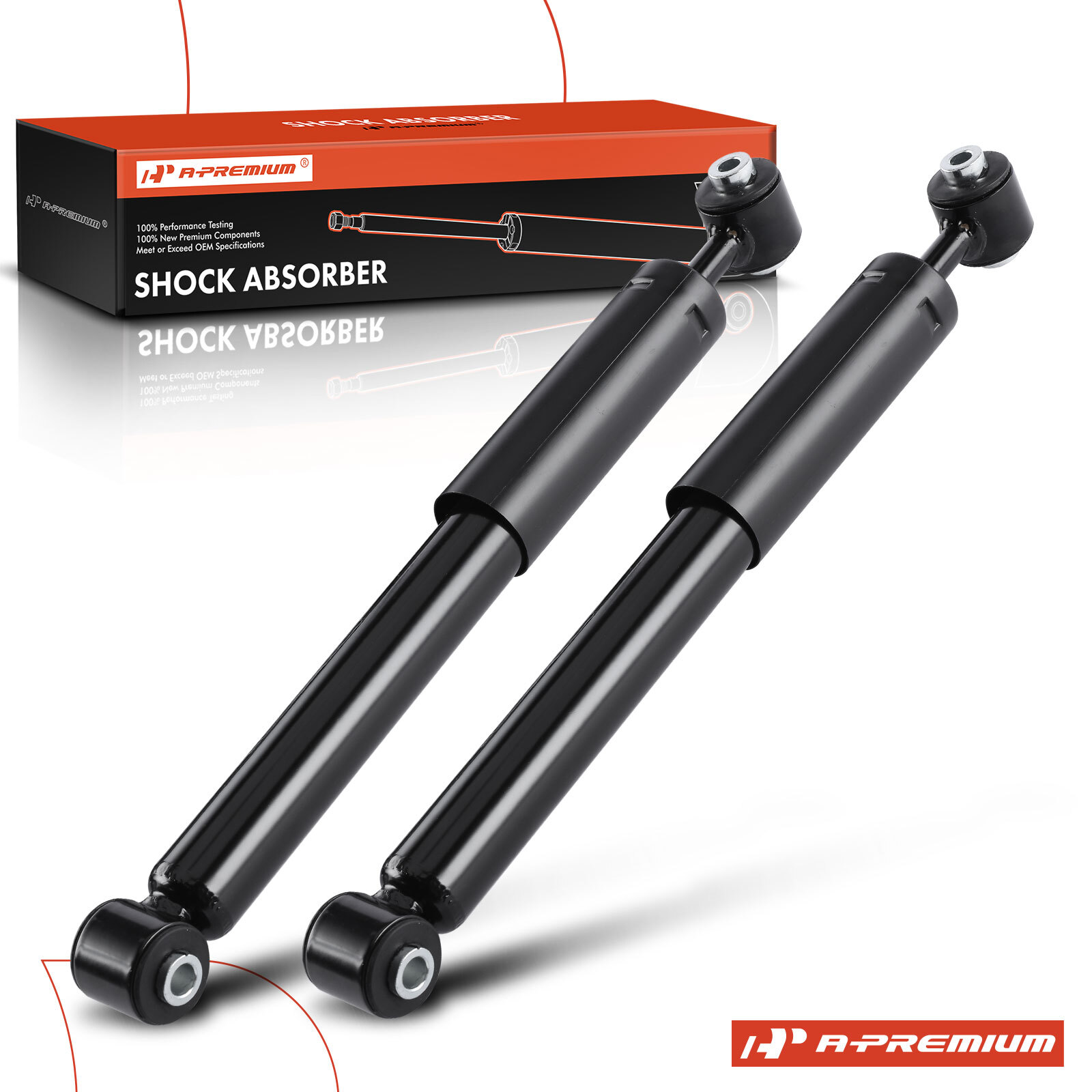 FRANKBERG 2x Shock Absorber for Citroen C4 Cactus 2014-2017 Rear 3438010
