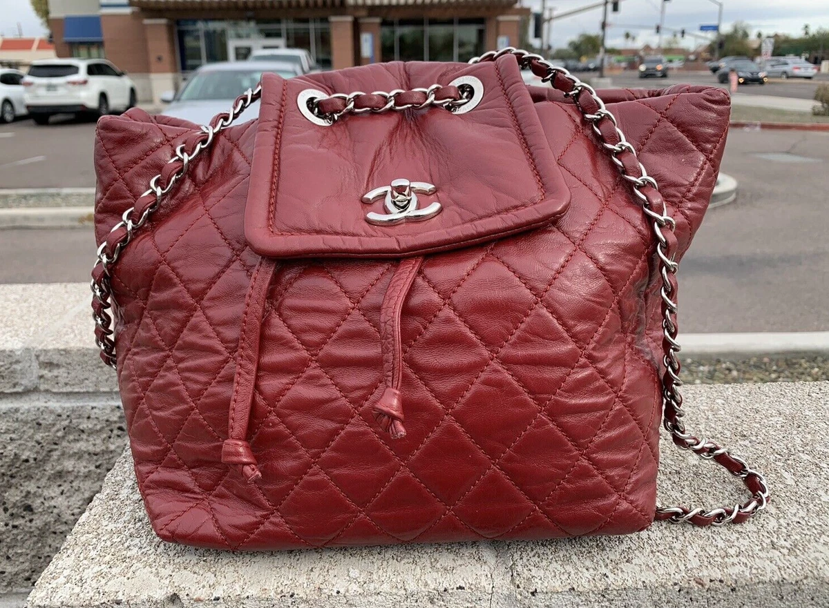 chanel small shoulder bag leather