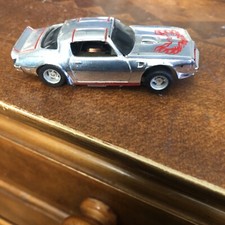 TYCO HO scale slot racing car TYCO Chrome TRANS AM SLOT CAR NICE CLEAN RUNS