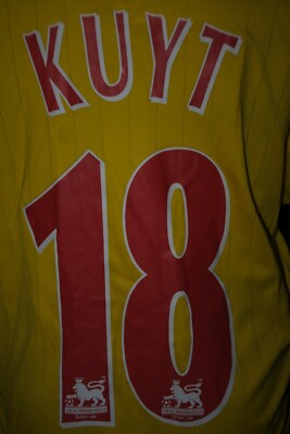 5/5 Liverpool boys 12 years 152cm 2006 #18 Kuyt football shirt