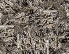 O Scale Rock Model Train Scenery Sheets –5 Seamless 8.5x11 Gray