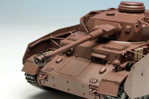 Girls Und Panzer Panzer IV Ausf.D H-TYPE 1/35 Anko Team Model Kit Plaz GP-20 - Picture 4 of 10