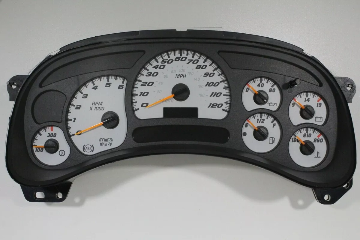 2004 chevrolet 2024 silverado instrument cluster