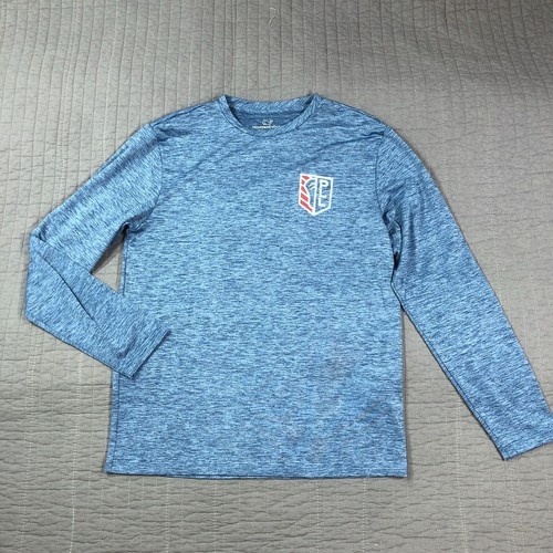 Maglia Vineyard Vines Premier Lacrosse League Uomo Small Blu Atletica Attiva Tee - Foto 23 di 24