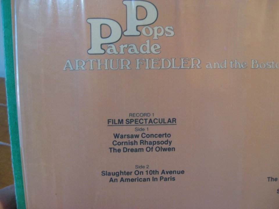 Arthur Fiedler & Boston Pops - 4 Record Box Set (Retro) 1960s - Unopened - Image 3 of 4
