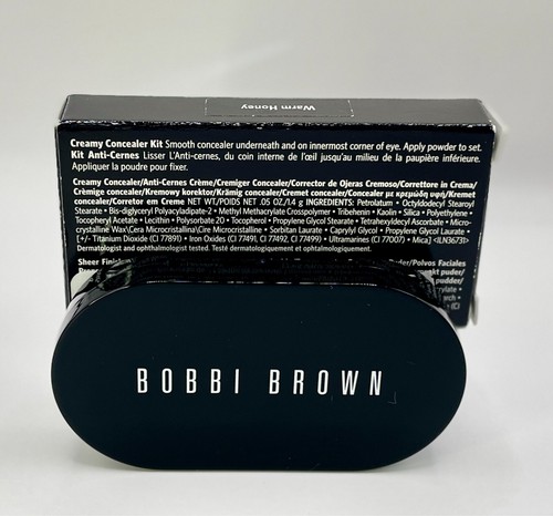 NEW Bobbi Brown Creamy Concealer Kit-.05 Oz/Pale Yellow.06 Oz (DUO)-CHOOSE SHADE - Picture 2 of 5