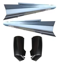 Rocker Panels & Cab Corners Chevrolet Silverado Crew Cab 4 Door 2007-2013 1500