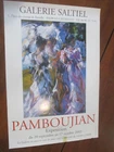 Exhibition Poster Pamboujian Galerie Saltiel 2003 66 cm by 45 cm 236