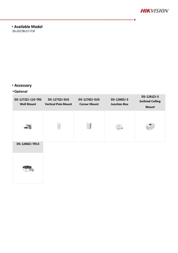 Hikvision CCTV Camera 8MP 4K UHD Turret TurboHD TVI BNC 2.8mm DS-2CE78U1T-IT3F - Picture 4 of 4