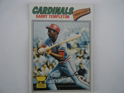 1977 Topps Card, #161 Garry Templeton, St. Louis Cardinals All-Star Rookie