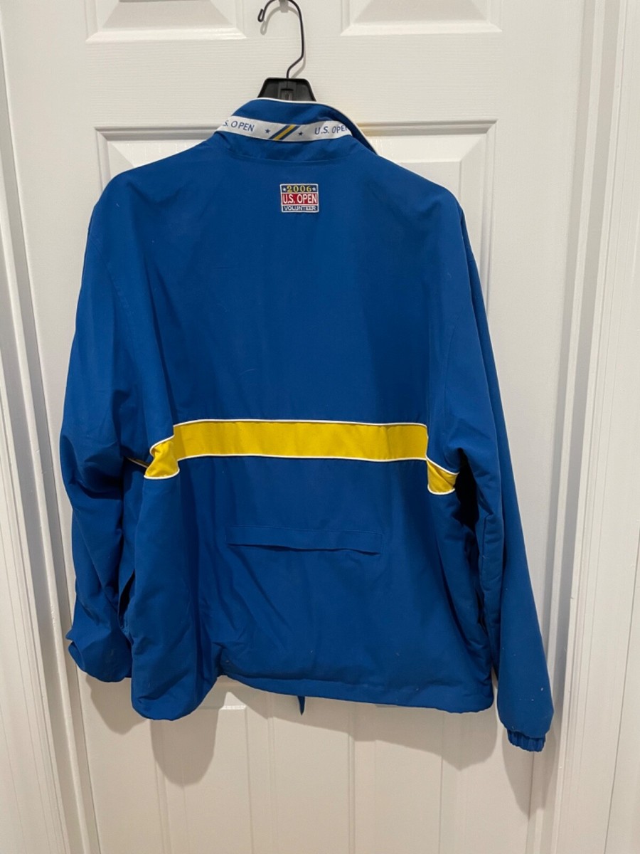US Open jacket Sz. Medium 2006 US Open Tennis blue Yellow | eBay