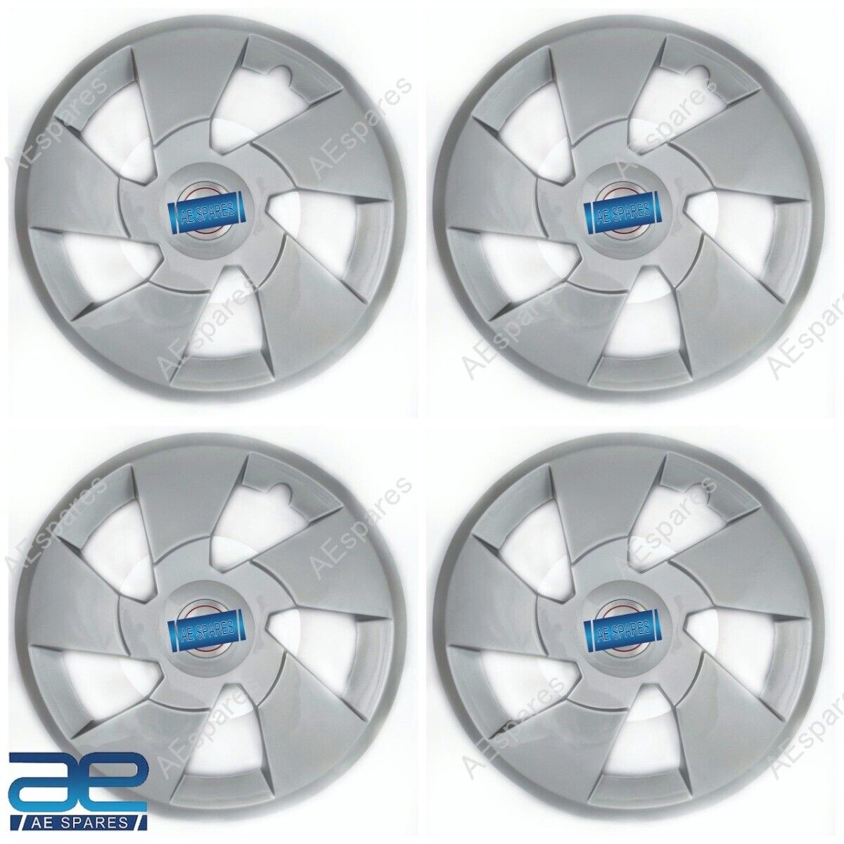 4 Pcs New Wheel Hub Caps Cover Plastic Silver 17" For Mahindra XUV500 ECs