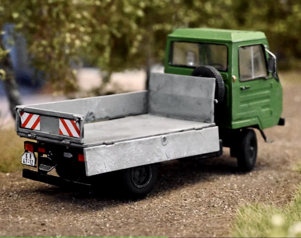 Multicar M25 Langpritsche Laster H0 1:87 Modell Bausatz LKW IFA 3D Druck DDR GDR - Bild 2 von 4