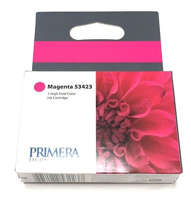 Primera 53423 High-Yield Magenta Ink Cartridge for LX900 Color Label Printer