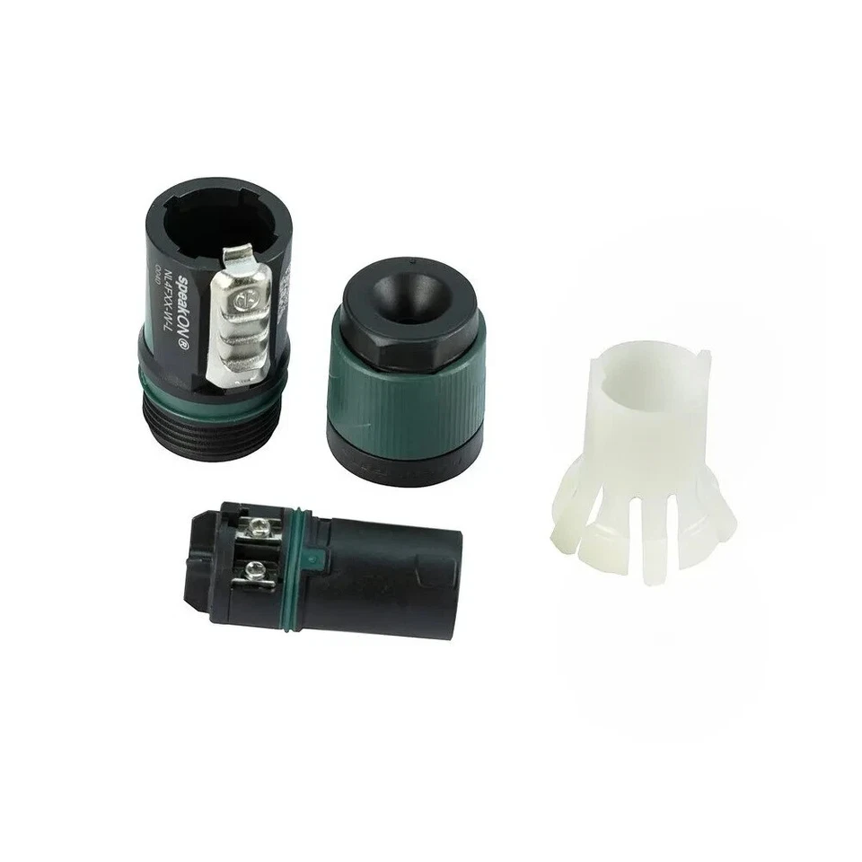 6x Pack Neutrik SpeakON NL4 4 Pole NL4FXX-W-L/S -Loud Speakers Passive Connector - Image 3 of 3