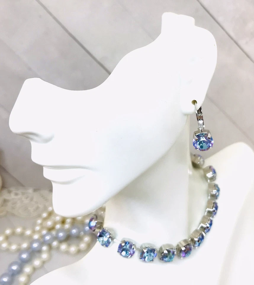 Pulsera de cristal Vitrail Light Cup Chain, pulsera de cristal de tenis Vitrail Light Foto 3 de 4