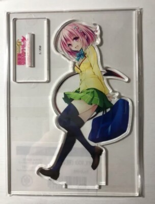 To LOVE Ru Illustration Ausstellung Acryl Ständer Momo Deviluke Japan 5,8 Zoll
