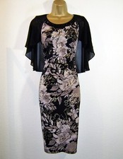 DAVID EMANUEL FAB CAPE BEAD DESIGN EVENING PARTY WEDDING GUEST DRESS SIZE 12 NEW