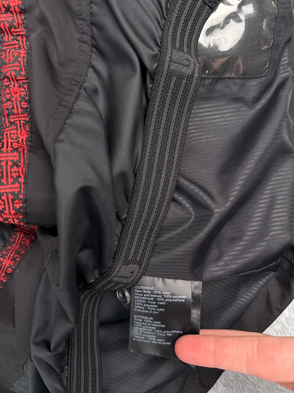 burton dryride ski snowboard full zip jacket