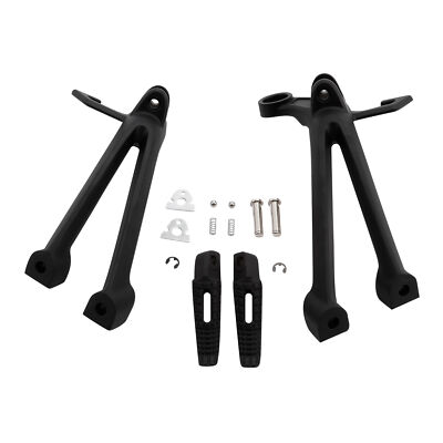 A*s  Rear Passenger Foot Pegs Footrest Set Fit For Suzuki GSXR600